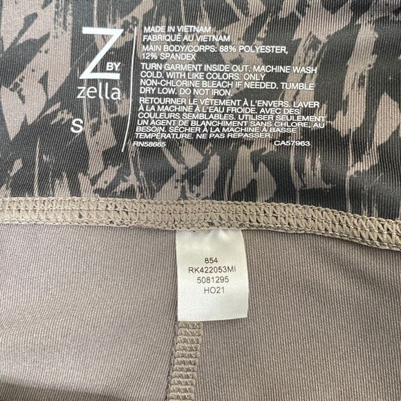 Z by Zella Womens Activewear High Waist Tight Yoga Legging Black Size Small NWT - Picture 2 of 4